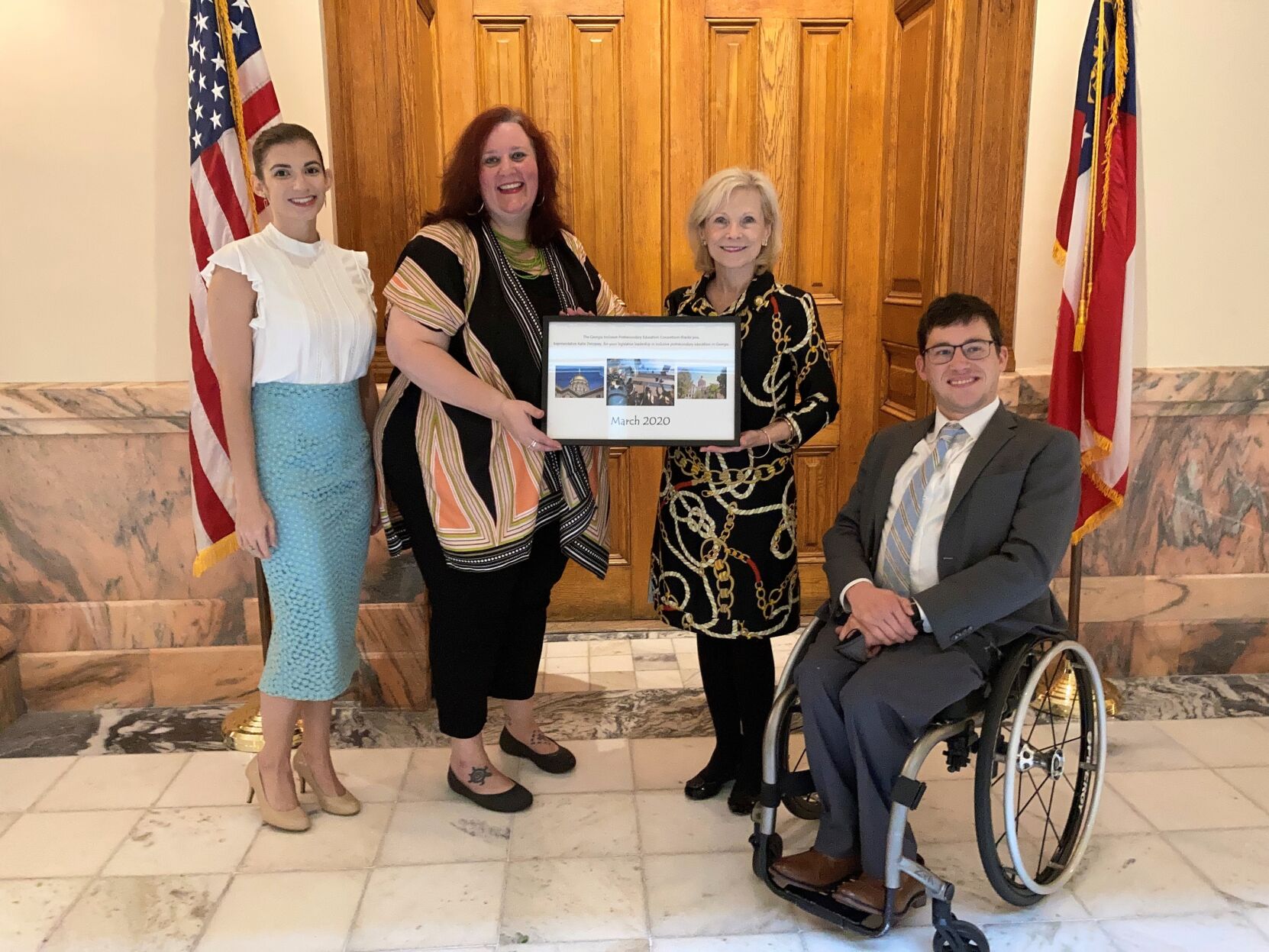 Dempsey honored for work with people with developmental disabilities